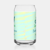 Mariage pastel aquarelle bleu vert nom da (Droite)