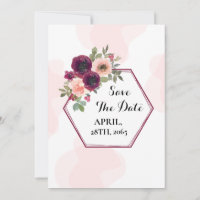 Mariage Pastel Color Invitation Card Design