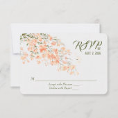 Mariage Peach Blossoms RSVP (Devant)