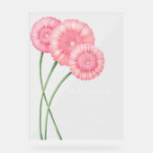 Mariage Peach Chrysanthemum Bienvenue (Recto)