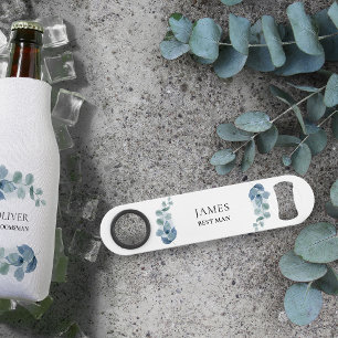 Mariage personnalisé avec verdure d'eucalyptus