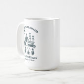 Mariage personnalisé Camping Cadeau Voyage Mug (Devant gauche)
