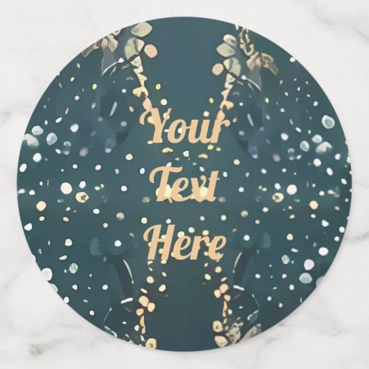 Mariage personnalisé Confetti (Grand recto)