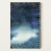 Mariage personnalisé en or bleu marine (Dos)