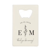 Mariage personnalisé Favoriser Elégant (Devant)