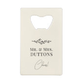 Mariage personnalisé Favoriser Elégant (Dos)