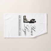 Mariage personnalisé Idée personnalisée Ajouter vo (Serviette à main)