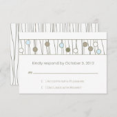 Mariage personnalisé_monogramme RSVP (Devant / Derrière)