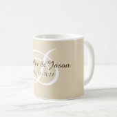Mariage personnalisé Mug (Devant droit)