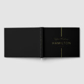 Mariage personnalisé noir et huile réelle (Complet)