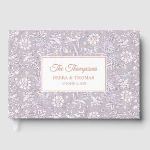 Mariage Personnalisé Toile de Jouy Fleur Rose