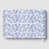 Mariage Personnalisé Toile de Jouy Française Bleue (Verso)