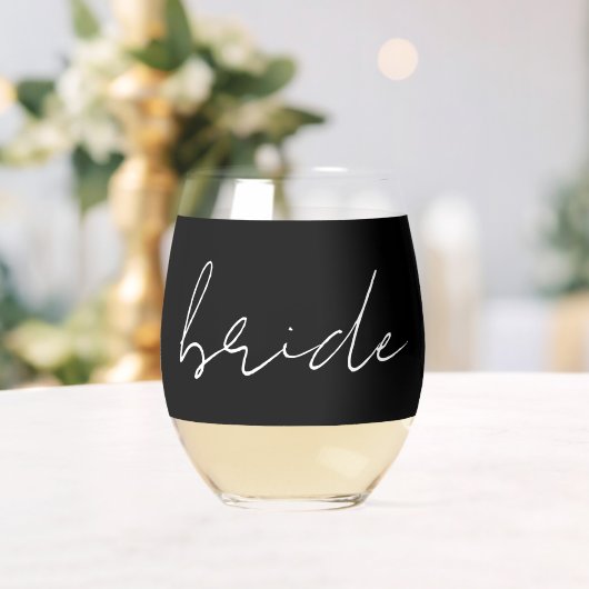 mariage personnalisé vin verre sans tige (Insitu (Mariage))