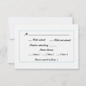 Mariage phare RSVP (Dos)