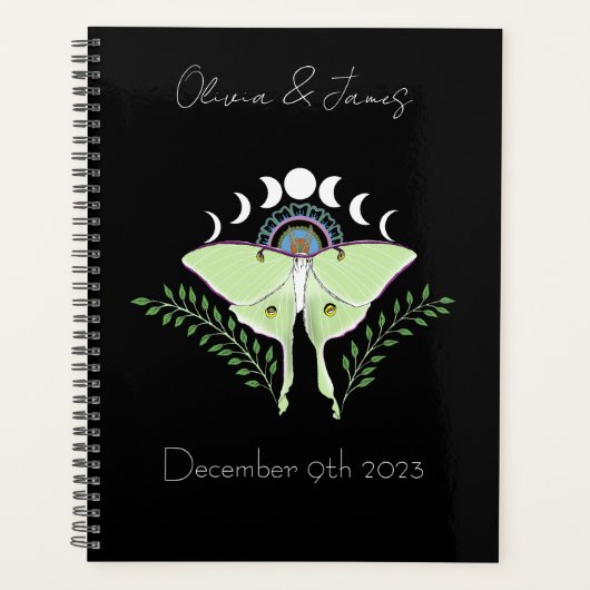 Mariage Phases Luna Moth Moon (Devant)