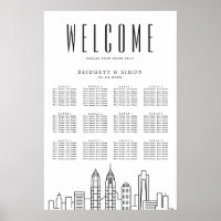 Mariage Philadelphie | 12 Tableau des sièges