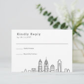 Mariage Philadelphie | Stylisé Skyline RSVP (Debout devant)