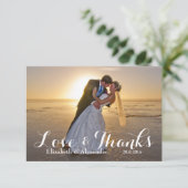 Mariage Photo amour Merci (Debout devant)