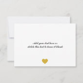 Mariage Photo amour Merci (Dos)
