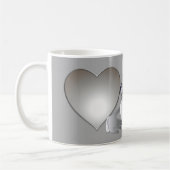 Mariage photo Anniversaire CladdaughCafé Mug (Gauche)