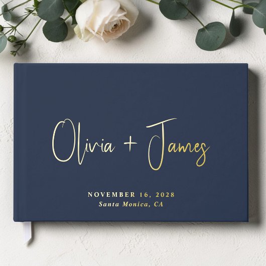 Mariage Photo Bleu Minimal Script