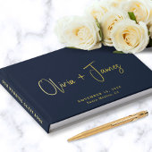 Mariage Photo Bleu Minimal Script