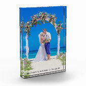 Mariage Photo Bride Groom Bloc photo (Gauche)