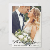 Mariage Photo Bride Groom Script Merci (Devant)