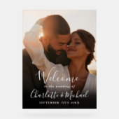 Mariage photo de signature blanche (Recto)