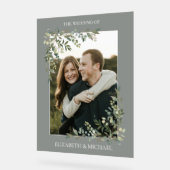 Mariage photo écologique de la zone botanique d'Eu (Angle)