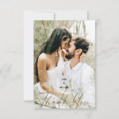 Mariage photo et noms de couple Merci vierge (Devant)