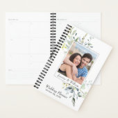 Mariage PHOTO Eucalyptus Green Watercolor (Devant avec enveloppe)