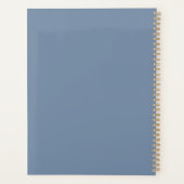 Mariage photo fleur sauvage Elegant Dusty Blue Boh (Dos)