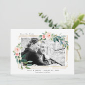 mariage photo florale vif enregistrer la carte de  (Debout devant)