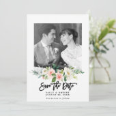 mariage photo florale vif enregistrer la carte de (Debout devant)