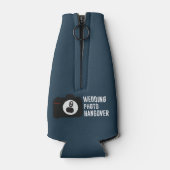 Mariage Photo Hangover Glacière de bouteille de bi (Dos)