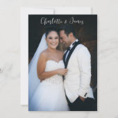 Mariage Photo Keepsaké Merci (Devant)