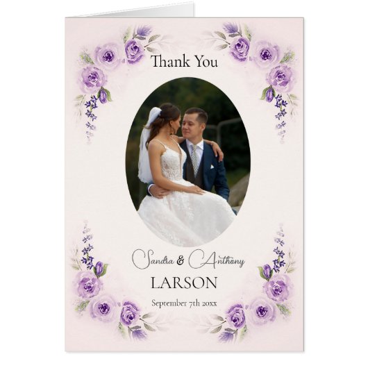 Mariage photo Lavender et Blush (Devant)