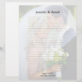 Mariage Photo Livre d'invité Pages Linked (Devant / Derrière)
