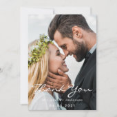 Mariage photo merci script (Devant)