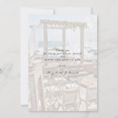 Mariage photo merci script (Dos)