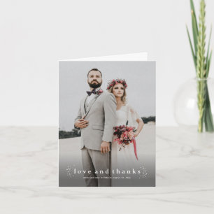 Mariage photo minimaliste d'amour et de merci