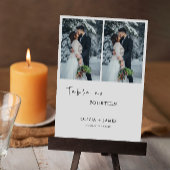Mariage photo Modèle Cartes de table