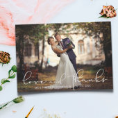 Mariage photo moderne de Script LOVE ET MERCI