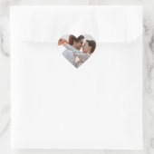 Mariage photo moderne Merci Favoriser Stickers (Sac)