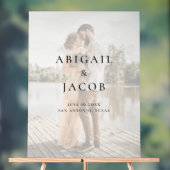 Mariage photo moderne minimaliste (Neutre)