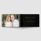 Mariage photo noir de script élégant moderne (Complet)