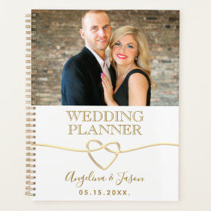 Mariage photo or élégant
