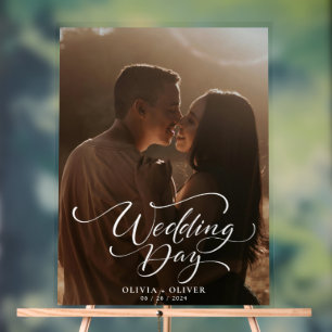 Mariage photo personnalisé bienvenue