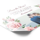 Mariage photo rose à budget vif enregistrer la dat (Coin)